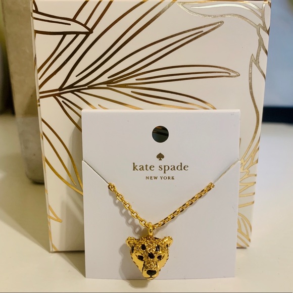 kate spade Jewelry - ***HOST PICK**** Kate Spade Cheetah Necklace ♠️🐆